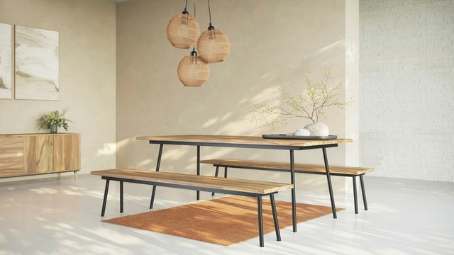 MARTA | Walnut Dining Bench image 8