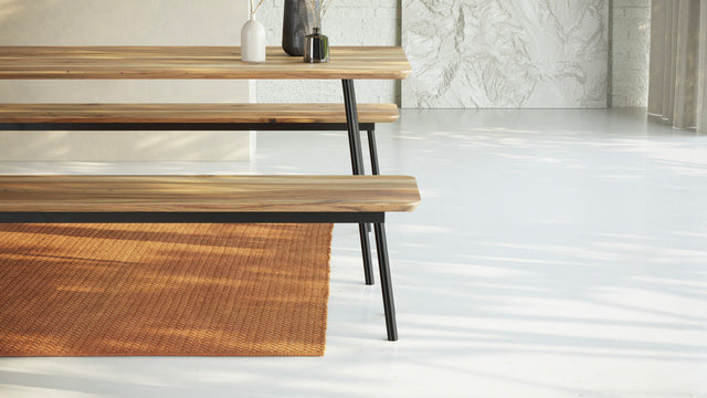 MARTA | Walnut Dining Bench image 4