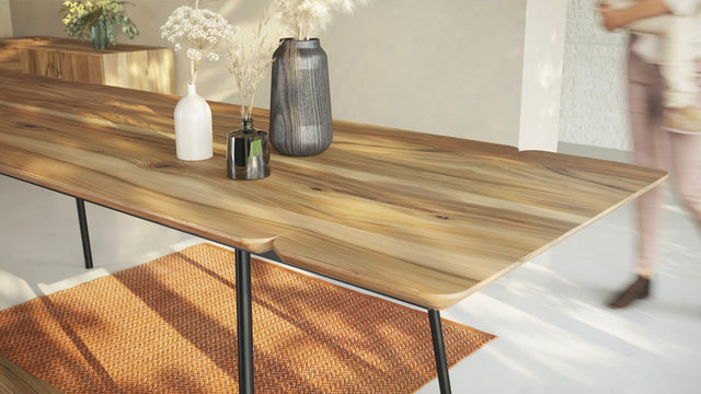 MARTA | Walnut Extendable Dining Table image 5