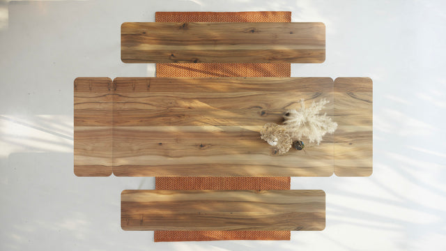 MARTA | Walnut Extendable Dining Table image 6