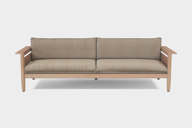 LULU | Oak Outdoor Sofa image 1