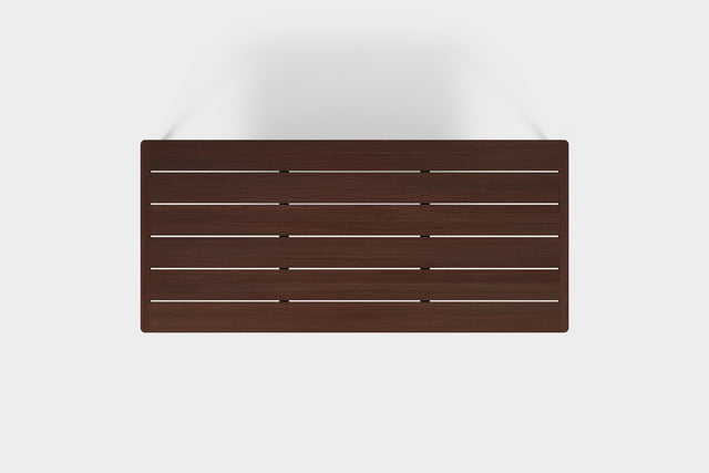 FRANKIE | Outdoor Smoked Ash Extendable Dining Table image 4