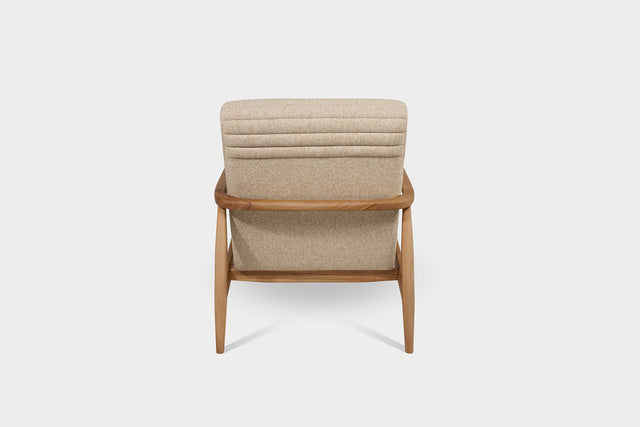 LAICA | Modern Armchair and Ottoman in Italian Leather or Wool image 24