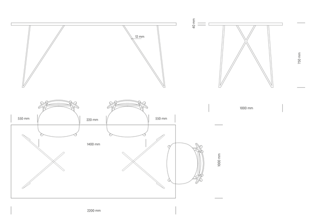 EMILIE | Walnut Extendable Dining Table image 100