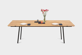 MARTA S | Oak Extendable Table | 63" - 87 × 31" × 1" | B74 Stock image 2