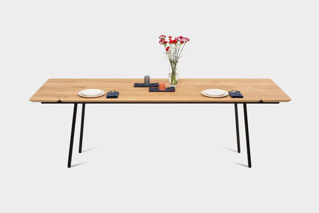 MARTA TABLE | European Walnut | 79" - 102" × 31" × 1" | B52 Stock