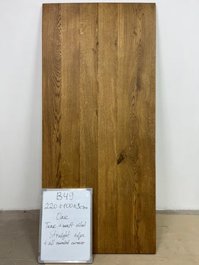 Table Top | Oak | 87" × 39" × 1" | B49 Stock image 6