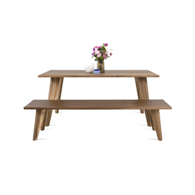 AMBER | Walnut Dining Bench image 29