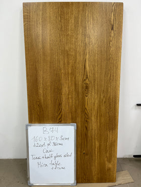 MARTA S | Oak Extendable Table | 63" - 87 × 31" × 1" | B74 Stock image 5