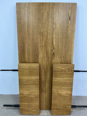 MARTA S | Oak Extendable Table | 63" - 87 × 31" × 1" | B74 Stock image 6