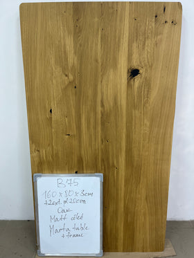 MARTA | Oak Extendable Table | 63" - 79" × 31" × 1" | B75 Stock image 4