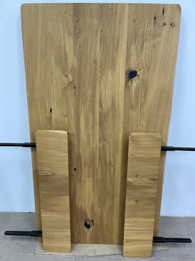 MARTA | Oak Extendable Table | 63" - 79" × 31" × 1" | B75 Stock image 6