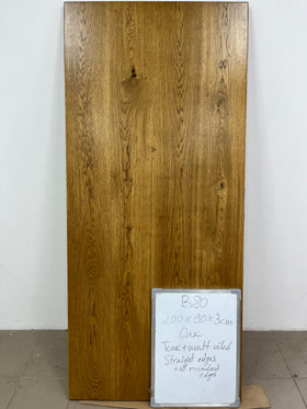 Table Top | Oak | 79" × 35" × 1" | B80 Stock image 6