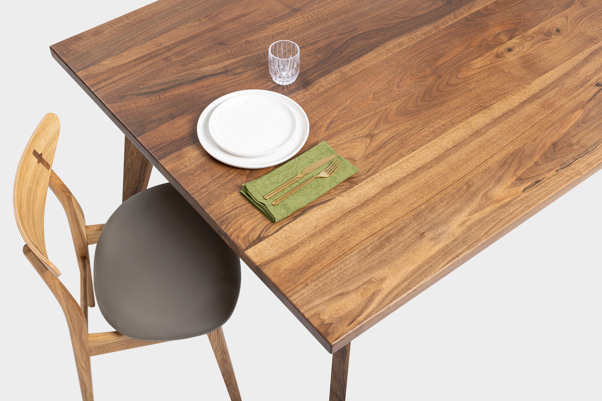 AMBER | Walnut Dining Bench image 35