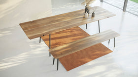 MARTA | Walnut Extendable Dining Table image 3
