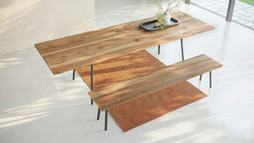 MARTA | Walnut Extendable Dining Table image 9