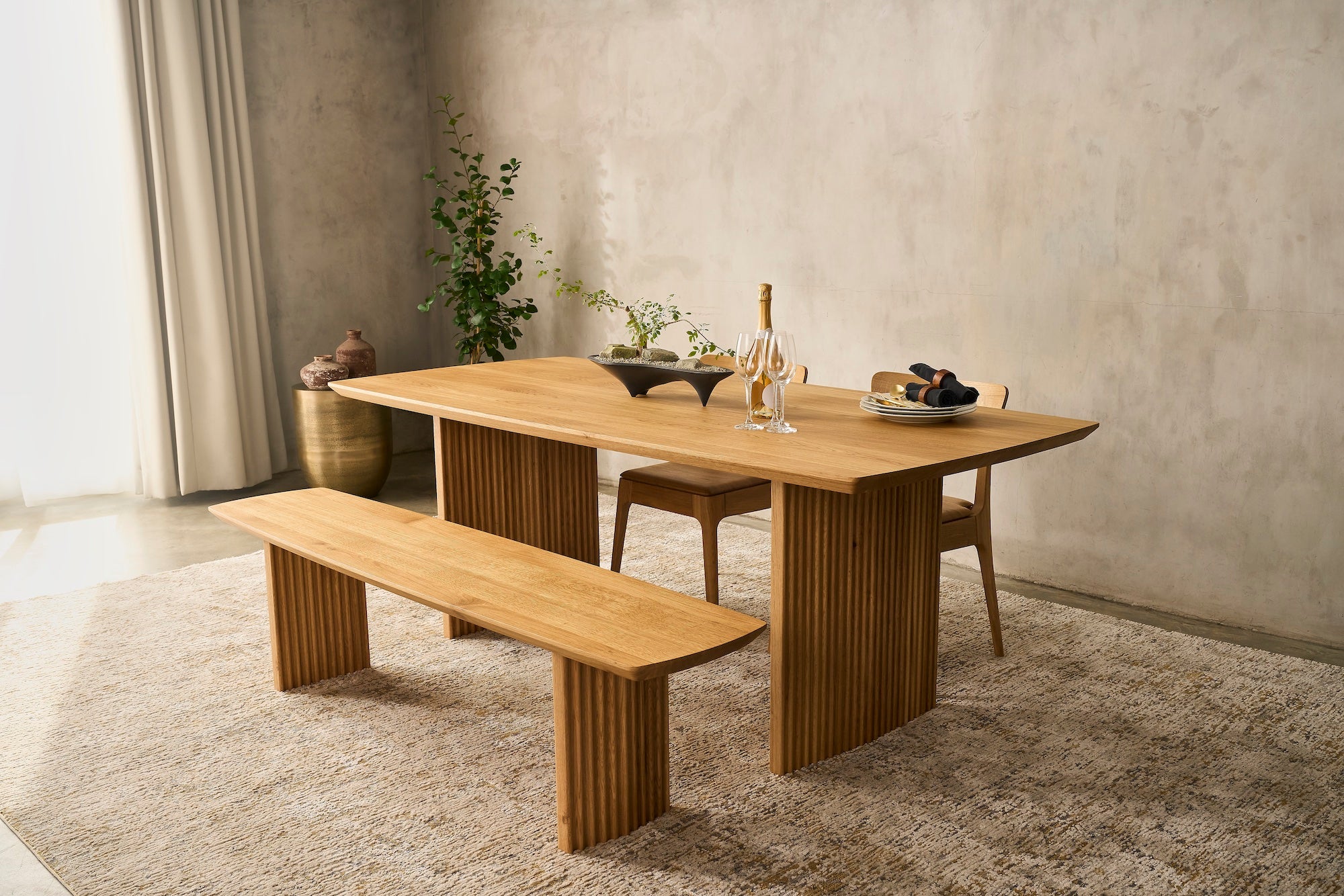 MIOKO | Oak Bench