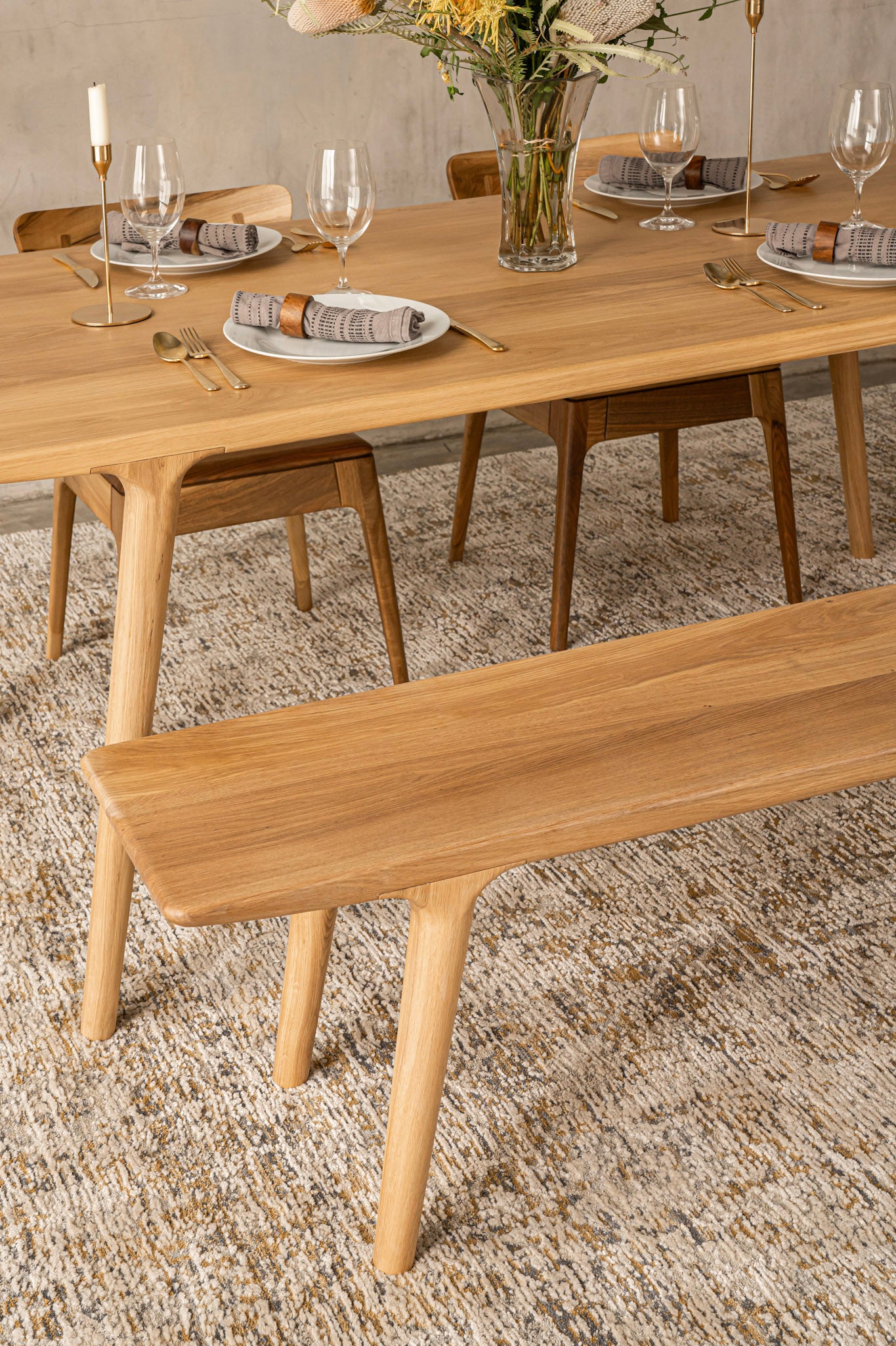 BRUNO | Oak Bench