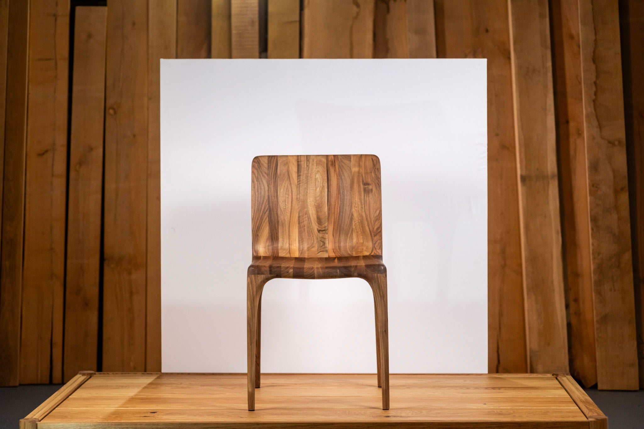 LÜNA | Walnut Chair image 4