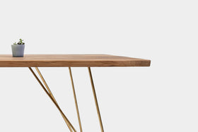 EMILIE | Walnut Dining Bench image 10