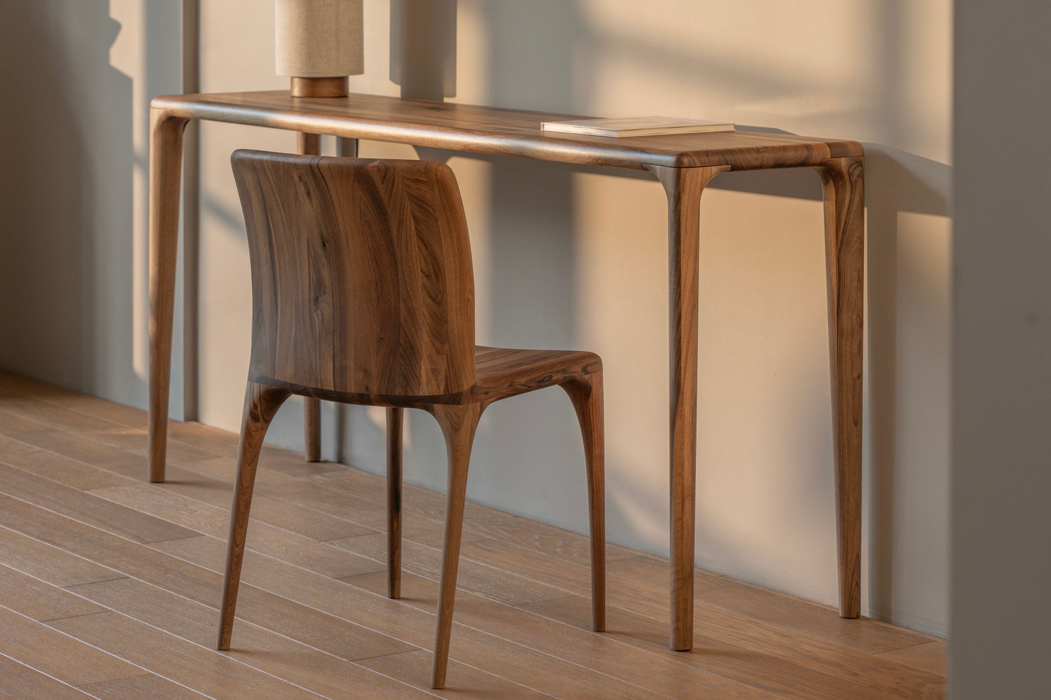 LÜNA | Oak Console Table image 6