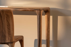 LÜNA | Walnut Console Table image 10