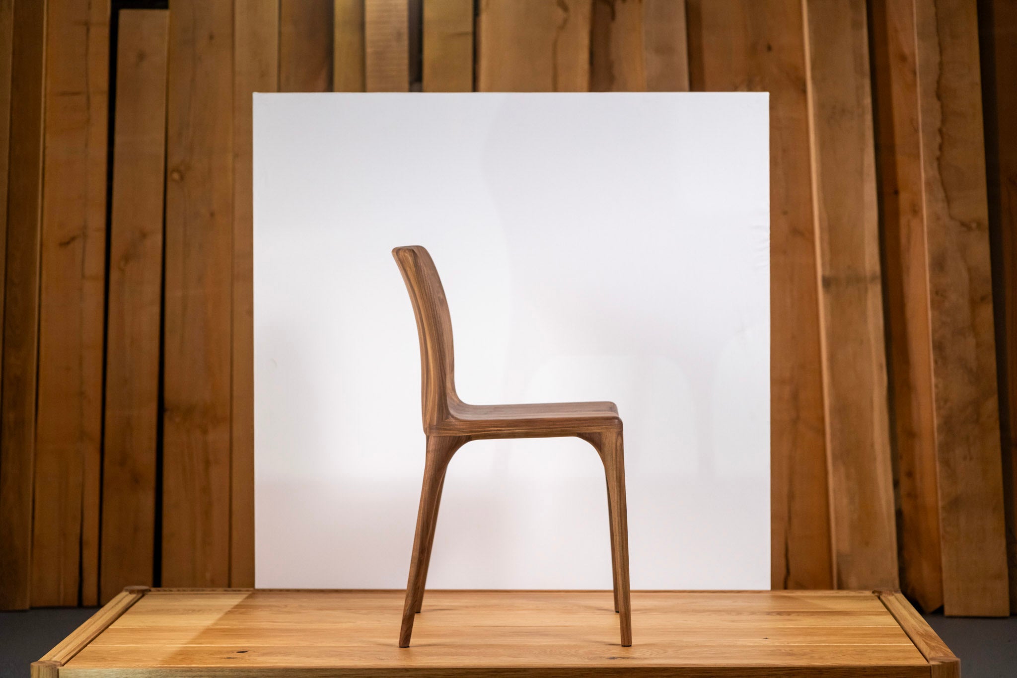 LÜNA | Walnut Chair image 6