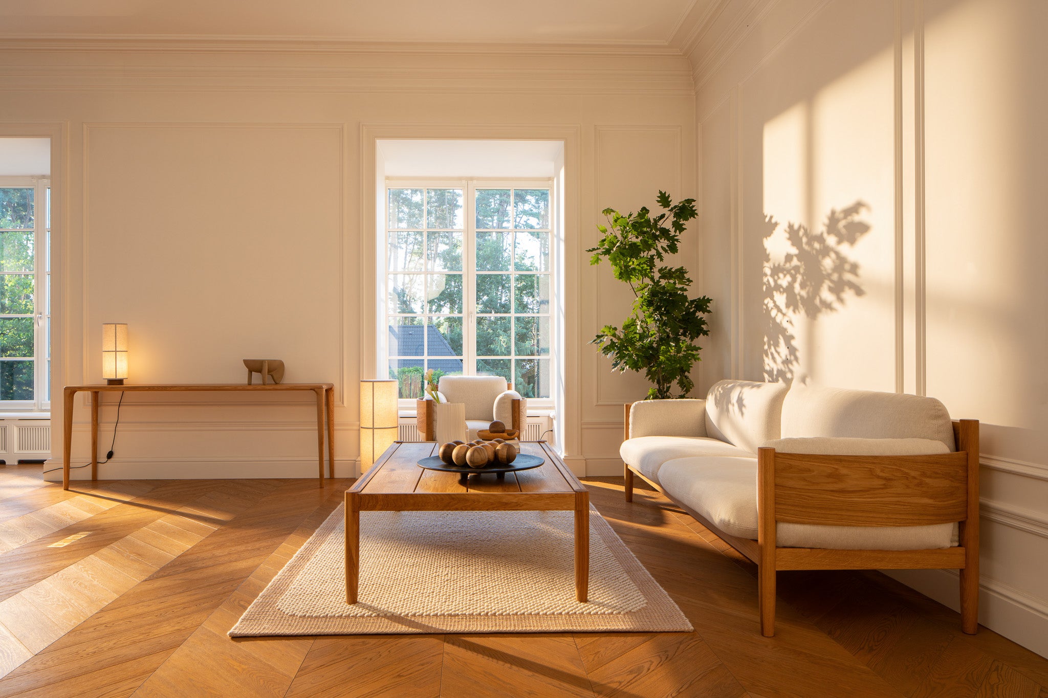 LULU | Oak Sofa
