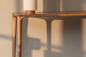 LÜNA | Walnut Console Table image 6