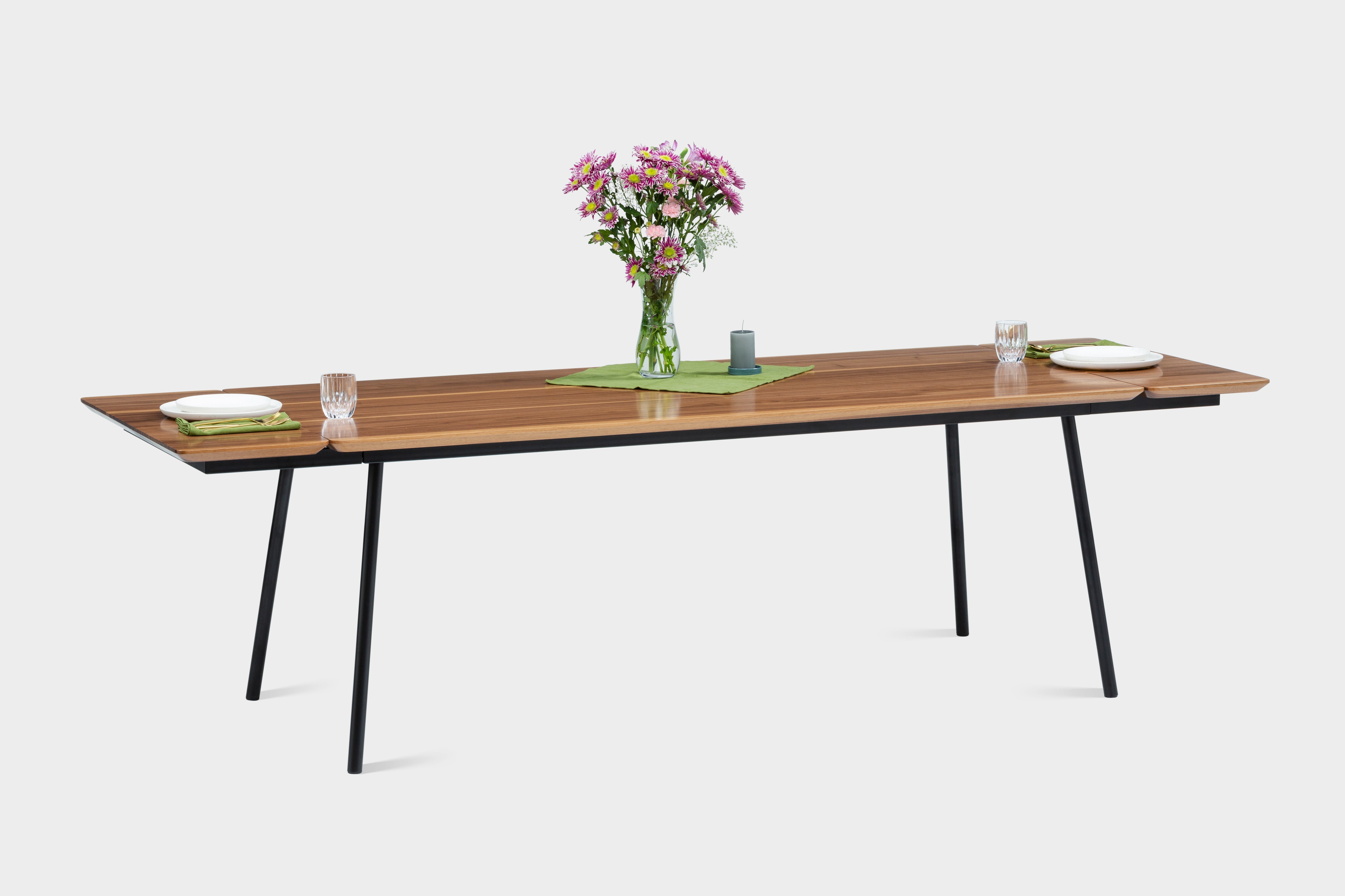 MARTA TABLE | European Walnut | 220 x 90 x 3 cm | N59 Stock