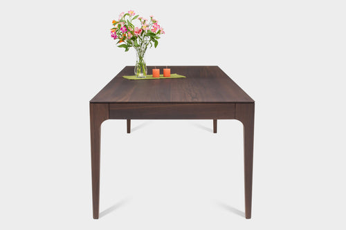 CAROLINA | Smoked Ash Extendable Dining Table image 11