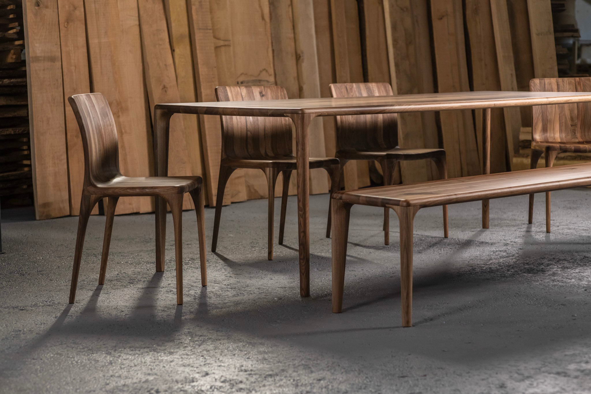 LÜNA | Walnut Chair image 9