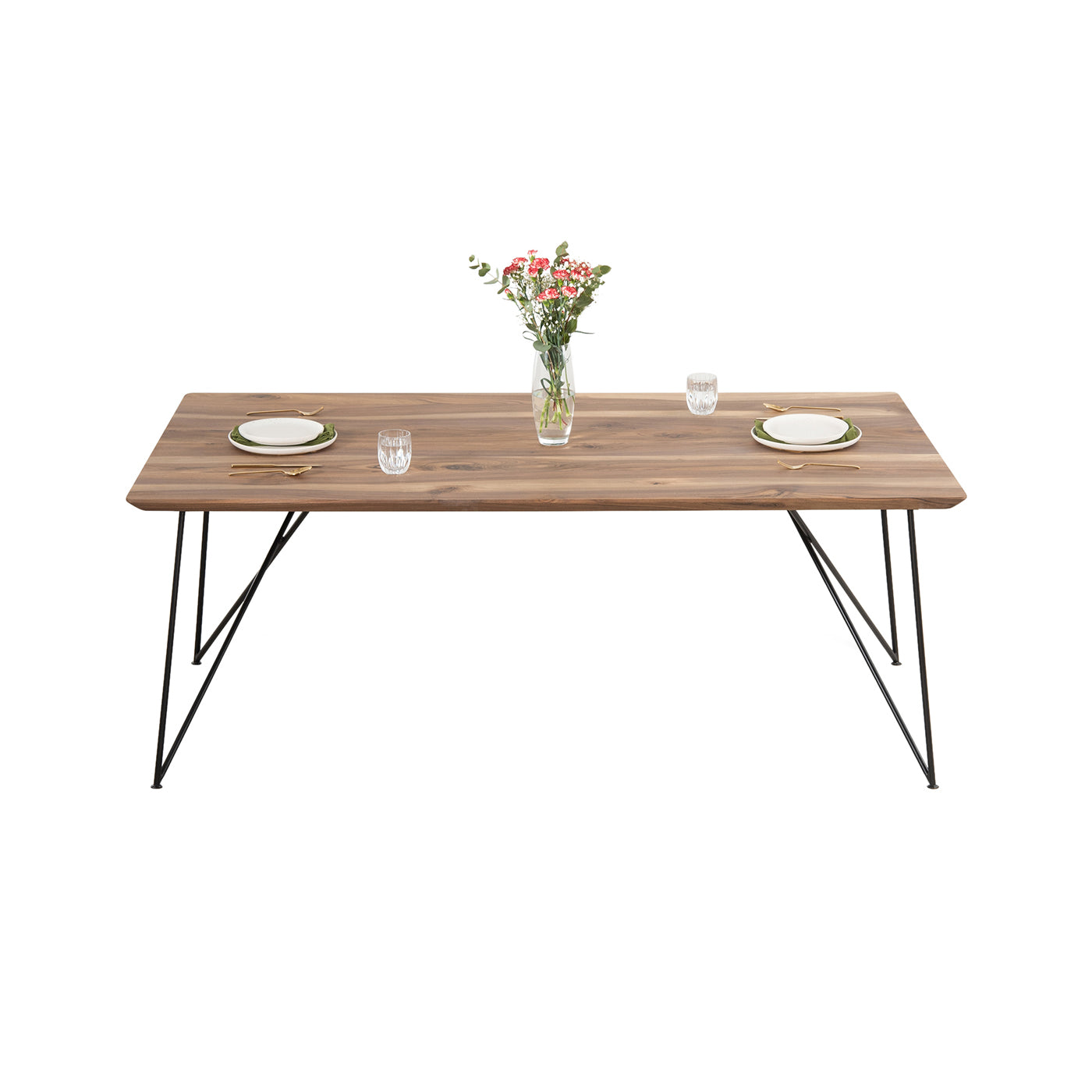 EMILIE | Walnut Extendable Dining Table