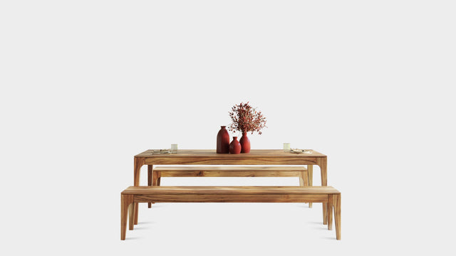 CAROLINA | Walnut Dining Bench