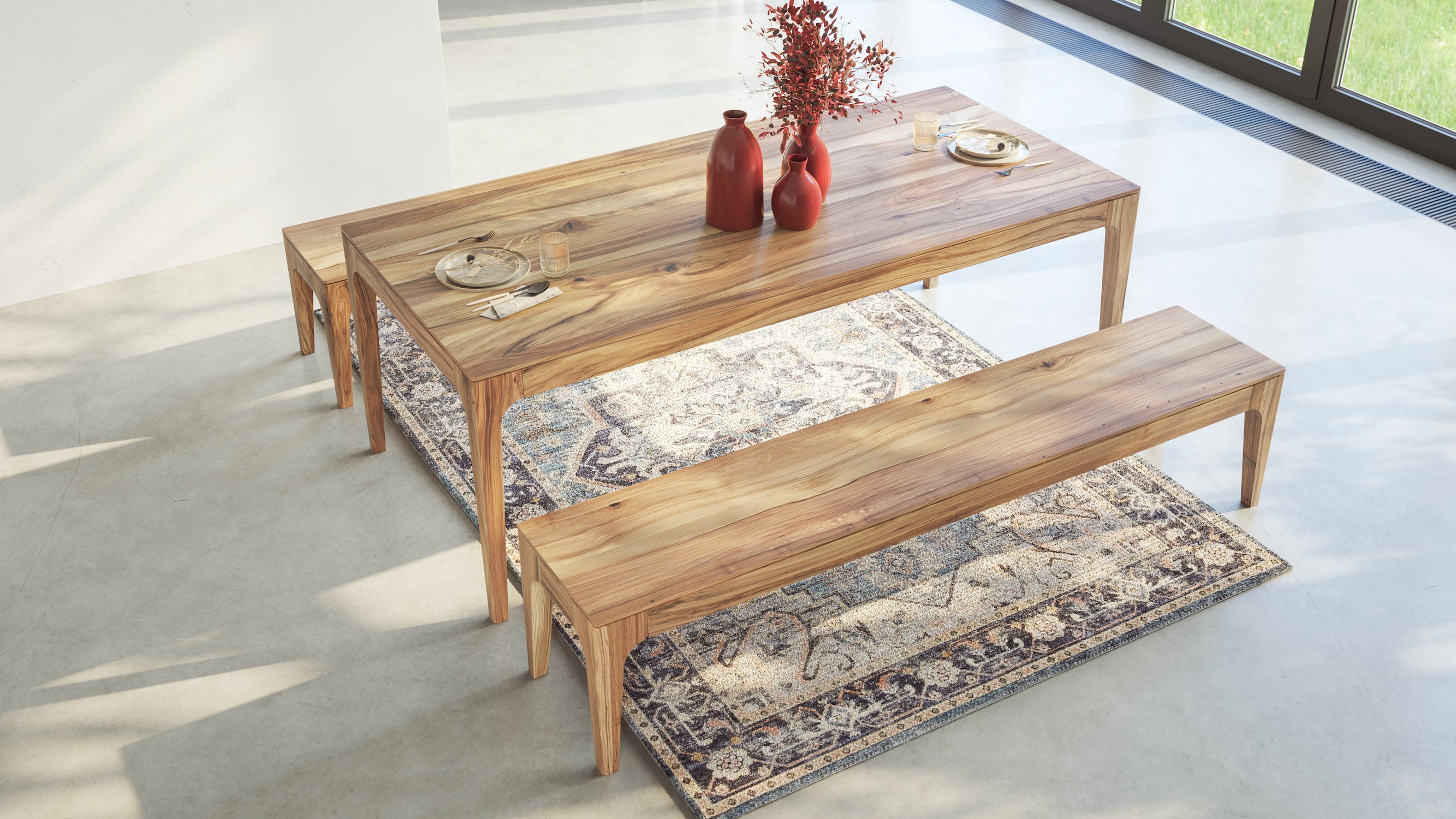 CAROLINA | Walnut Dining Table