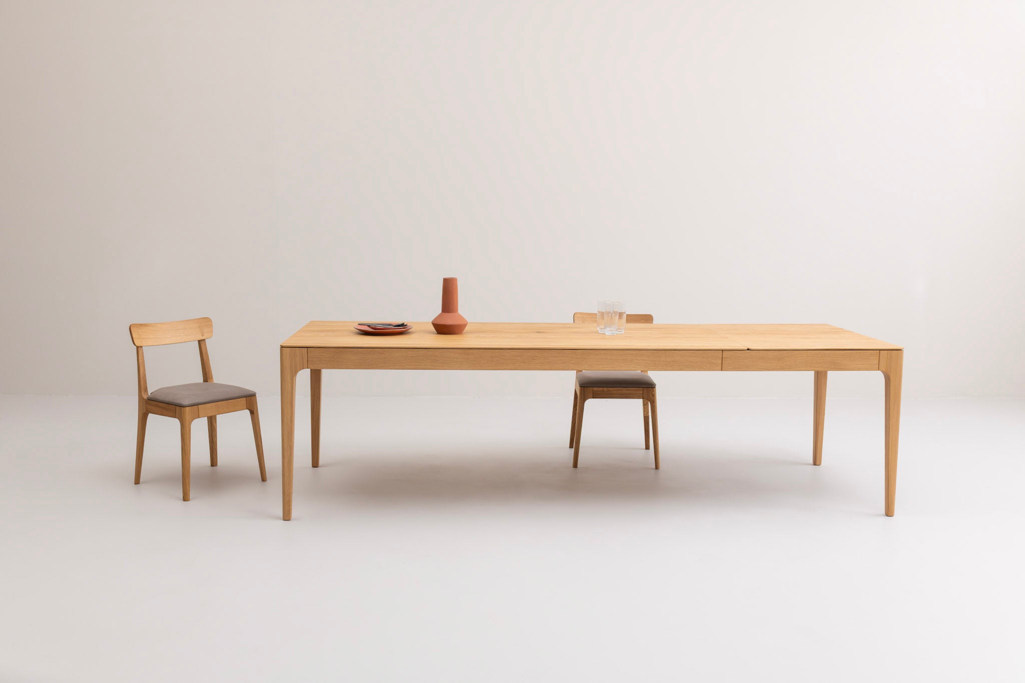 CAROLINA | Oak Extendable Dining Table