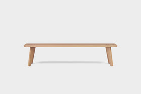 Amber | Outdoor Oak Dining Bench image 1