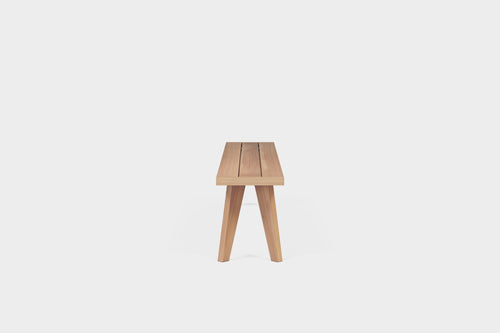 Amber | Outdoor Oak Dining Bench image 3