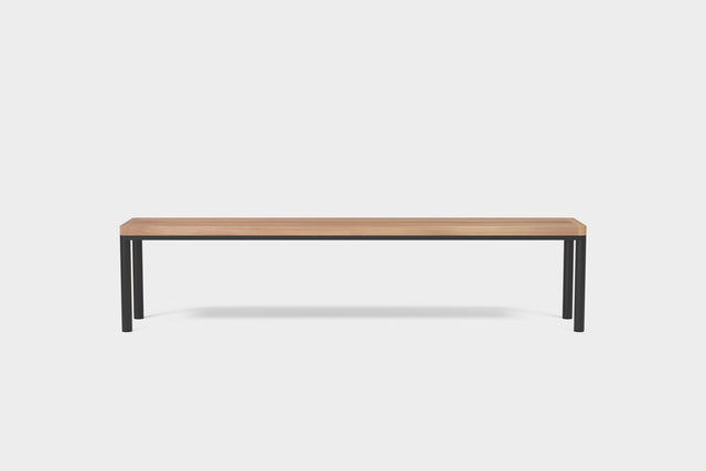 FRANKIE | Outdoor Oak Dining Bench image 1