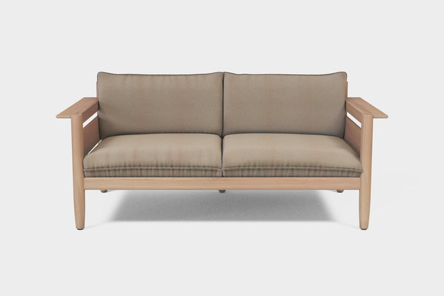 LULU | Oak Outdoor Two Seater image 1