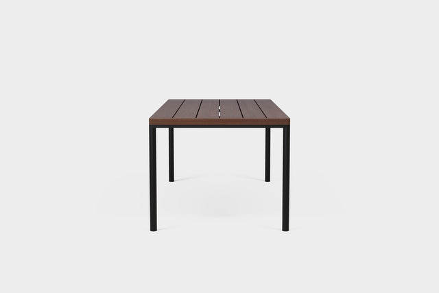 FRANKIE | Outdoor Smoked Ash Extendable Dining Table image 3