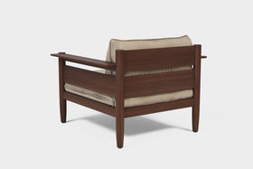 LULU | Smoked Ash Outdoor Lounger image 3