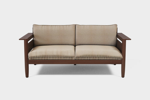LULU | Smoked Ash Outdoor Two Seater image 1