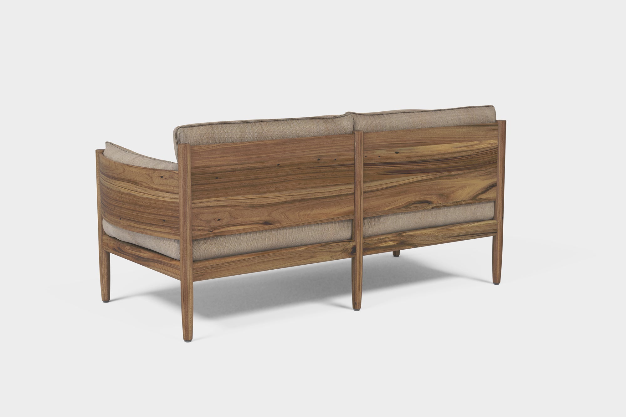 LULU | Walnut Two Seater