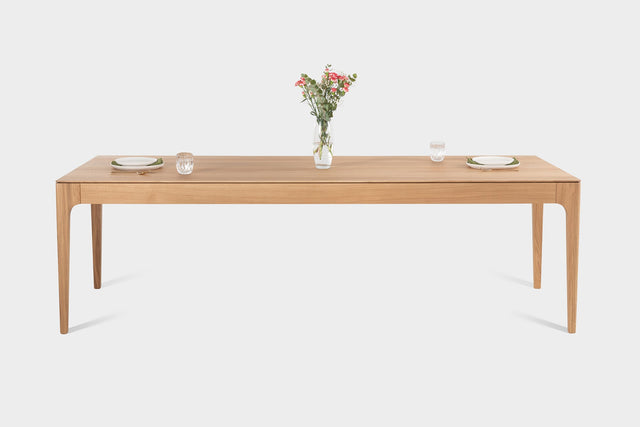 CAROLINA | Oak Table | 87" x 37" x 1" inches | B37 Stock