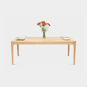 CAROLINA | Ash Table | 79" x 35" x 1"| B40 Stock image 1