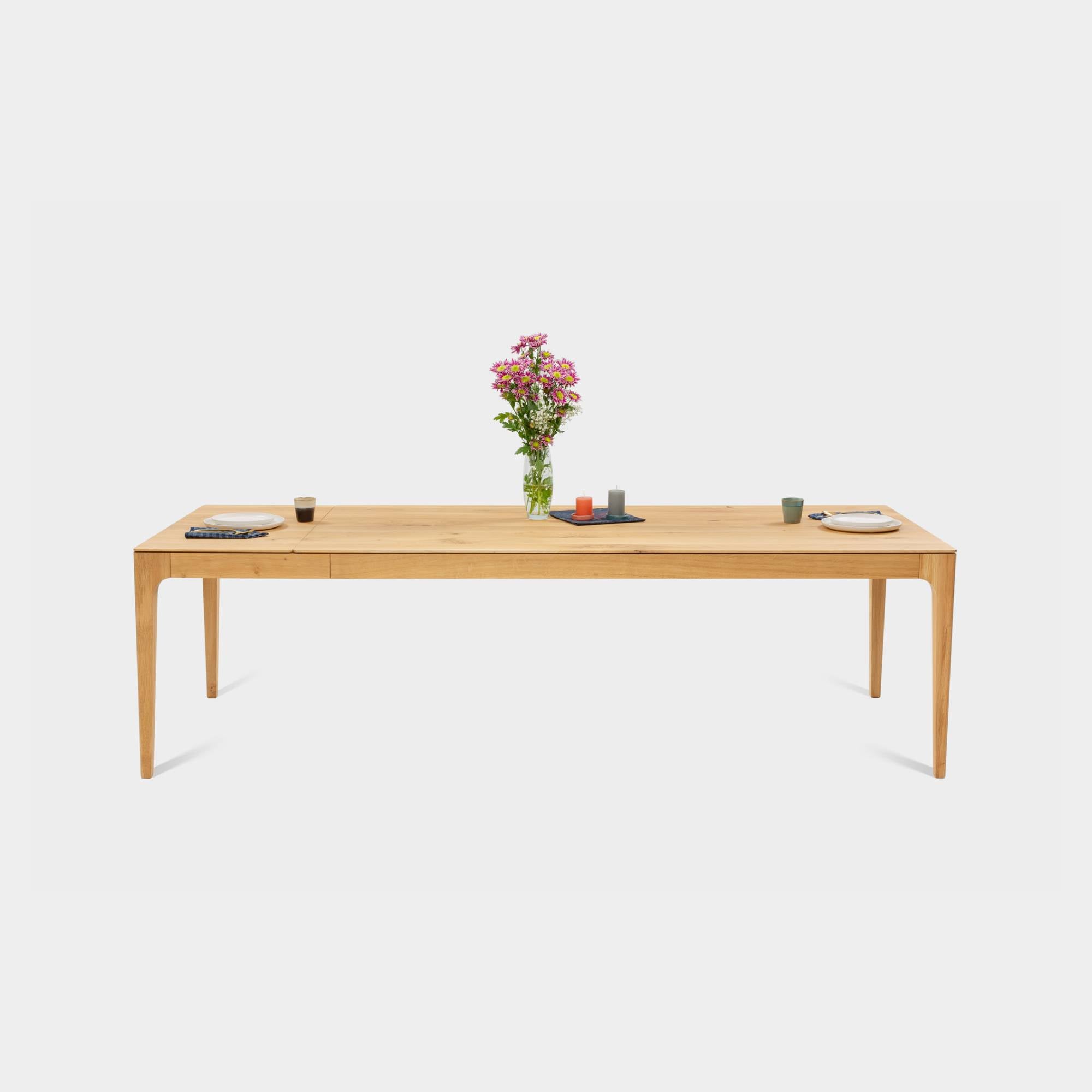 CAROLINA | Oak Extendable Dining Table