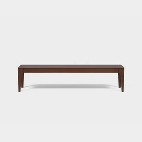 CAROLINA | Smoked Ash Dining Bench image 9