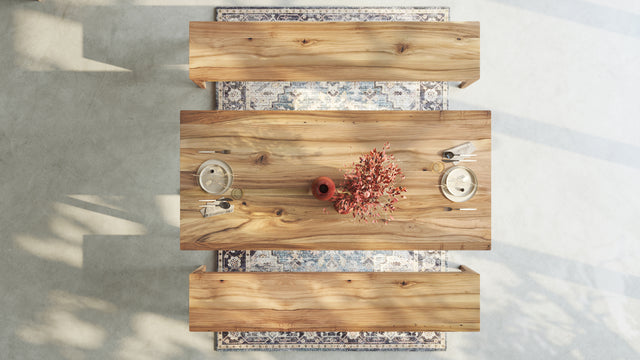 CAROLINA | Walnut Extendable Dining Table image 5