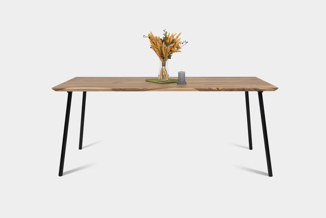 MARTA TABLE | European Walnut | 220 x 89 x 3 cm | N58 Stock